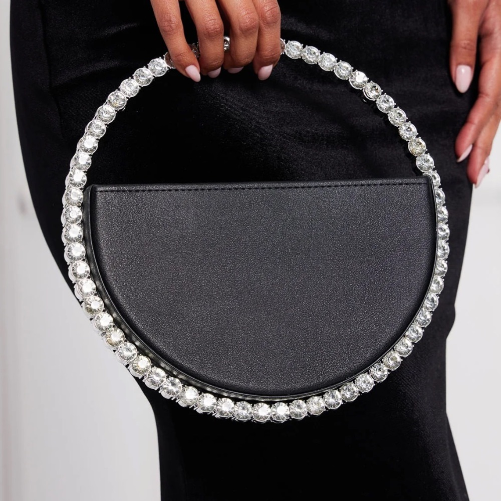 Rhinestone Clutch Bag